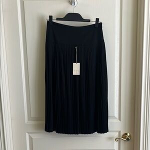 a new day Black Midi Skirt